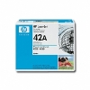 Original Toner Cartridge black  HP No. 42ABK, Q5942A