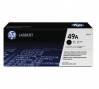 Original Toner Cartridge black  Canon, HP No. 49A BK, CRG-708, Q5949A