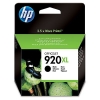 Original Ink Cartridge black  HP No. 920XL bk, CD975AE