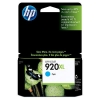 Original Ink Cartridge cyan  HP No. 920XL c, CD972AE