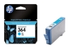 Original Ink Cartridge cyan,  HP No. 364 c, CB318EE