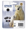 Original Ink Cartridge XL black  Epson No. 26XL bk, C13T26214010