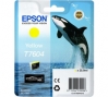 Original Ink Cartridge yellow  Epson T7604Y, C13T76044010