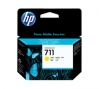 Original Ink Cartridge yellow  HP No. 711 Y, CZ132AE