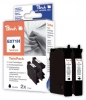 Peach Twin Pack black, compatible with  Epson T0711XL bk*2, C13T07114011