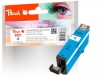 Peach Ink Cartridge cyan, compatible with  Canon CLI-521C, 2934B001