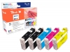 Peach Combi Pack Plus, compatible with  Epson T0715, C13T07154010