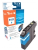 Peach Ink Cartridge cyan, compatible with  Brother LC-123C