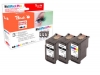 Peach Multi Pack Plus compatible with  Canon PG-540XLBK*2, CL-541XLC, 5222B005, 5226B004