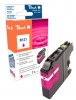 Peach Ink Cartridge magenta, compatible with  Brother LC-121M