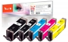 Peach Multi Pack, compatible with  Canon PGI-570XL, CLI-571XL