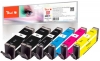 Peach Multi Pack Plus, compatible with  Canon PGI-550*2, CLI-551