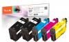 Peach Multi Pack Plus, XL compatible with  Epson No. 34XL, T3471*2, T3472, T3473, T3474