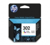 211540 - Original Ink Cartridge color No. 302 c, F6U65AE HP