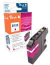 317207 - Peach Ink Cartridge magenta, compatible with LC-123M Brother