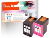 319617 - Peach Multi Pack compatible with No. 302XL, F6U68AE, F6U67AE HP