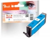 320670 - Peach Ink Cartridge XXL cyan, compatible with CLI-581XXLC, 1995C001 Canon